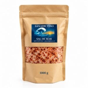 Sal De Mar Merkén 100% natural 1kg en grano